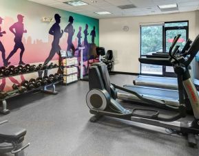 Well equipped fitness center at Hyatt Place Denver Airport.