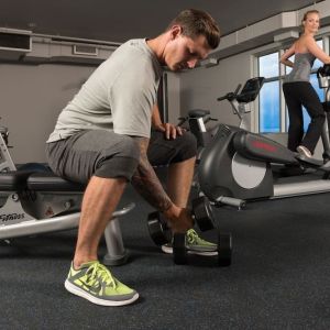 Well equipped fitness center at Hotel Clique Calgary Airport.