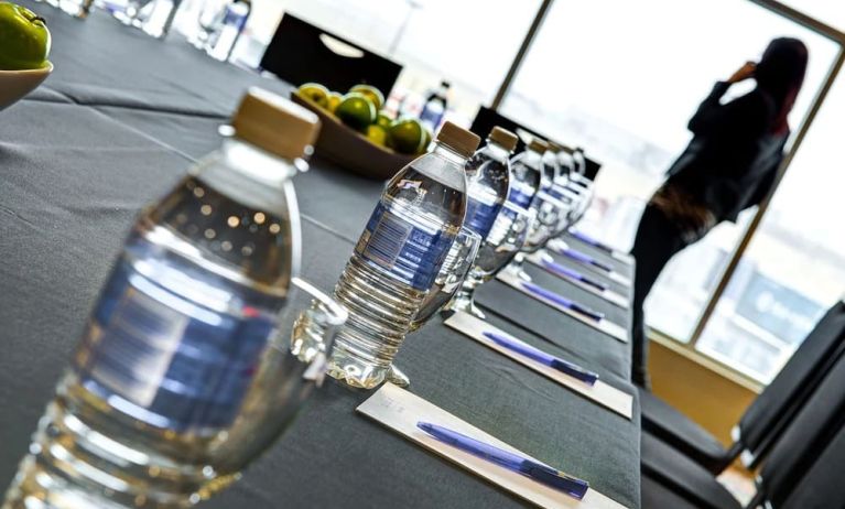 Professional meeting room at Hotel Clique Calgary Airport.