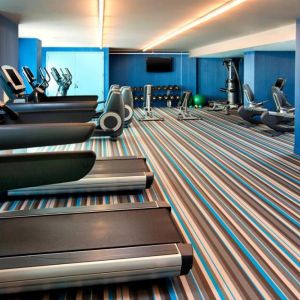 Fitness facility available at Aloft SFO.