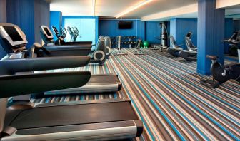 Fitness facility available at Aloft SFO.