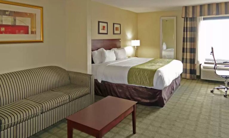 Day use room with living area at Comfort Inn Southwest At Westpark.