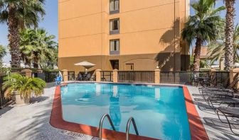 Refreshing outdoor pool at Comfort Inn Southwest At Westpark.