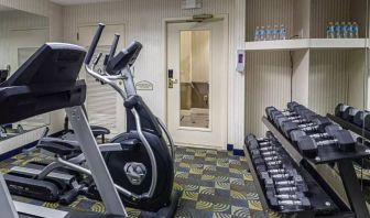 Fitness center at Comfort Inn Southwest At Westpark.