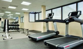 Fitness facility available at Hyatt Place San Jose Downtown.