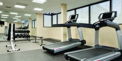 Fitness facility available at Hyatt Place San Jose Downtown.