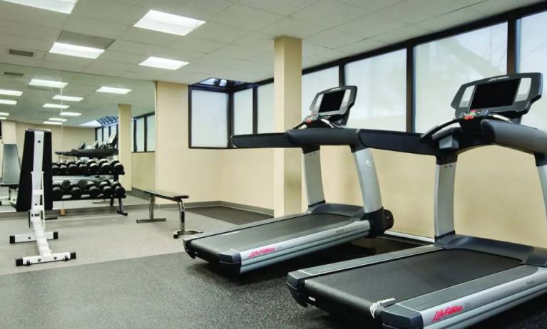 Fitness facility available at Hyatt Place San Jose Downtown.