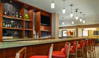 Hotel bar at Hyatt Place San Jose Downtown.