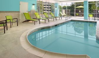 Stunning indoor pool at SpringHill Suites Atlanta Northwest.