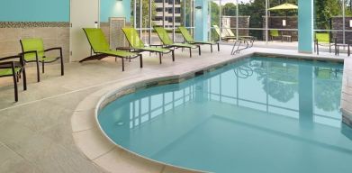 Stunning indoor pool at SpringHill Suites Atlanta Northwest.