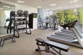 Well equipped fitness center at SpringHill Suites Atlanta Northwest.