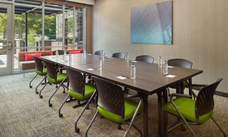 Professional meeting room at SpringHill Suites Atlanta Northwest.