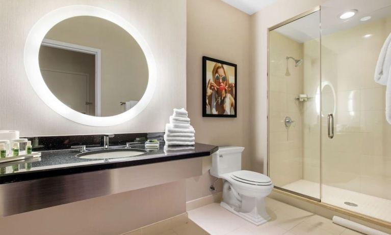 Private guest bathroom at The Chicago Hotel Collection - Magnificent Mile.