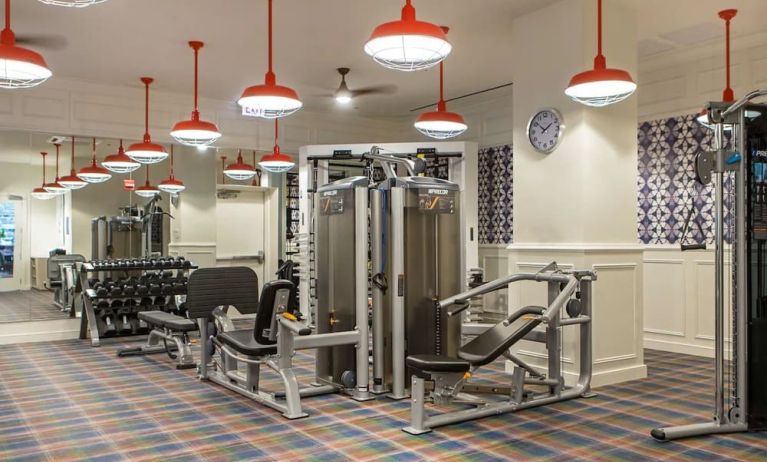 Well equipped fitness center at The Chicago Hotel Collection - Magnificent Mile.