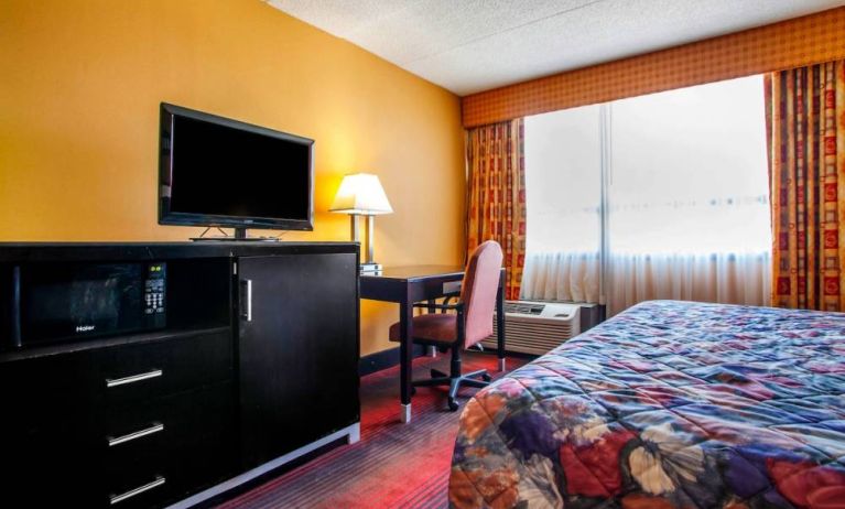 Day use room amenities at Rodeway Inn Meadowlands.