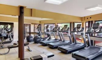 Fitness center available at DoubleTree By Hilton Seattle Airport.