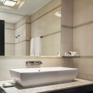 Private guest bathroom with shower at Royalton Park Avenue.