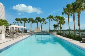 Stunning outdoor pool at The Altair Hotel Bay Harbor.