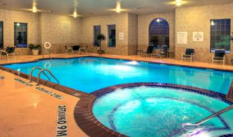 Refreshing indoor pool at Holiday Inn Express Granbury.