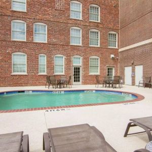 Refreshing outdoor pool at Liberty Hotel Cleburne, An Ascend Hotel Collection Member.