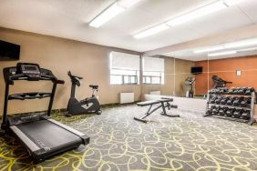 Well equipped fitness center with treadmills at Comfort Inn & Suites Barrie.