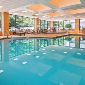 Refreshing indoor pool at Best Western Plus BWI Airport Arundel Mills.
