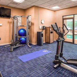 Fitness center at Best Western Plus BWI Airport Arundel Mills.
