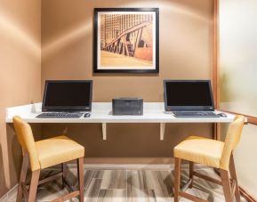 Business center with PC and internet at La Quinta Inn & Suites Chicago Downtown.