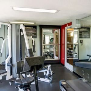 Well equipped fitness center at Best Western San Diego Zoo/SeaWorld Inn & Suites.