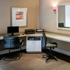 Dedicated business center with PC, internet, and printer at Best Western San Diego Zoo/SeaWorld Inn & Suites.