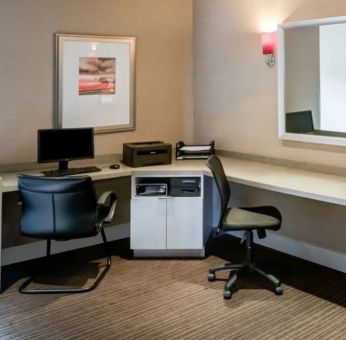 Dedicated business center with PC, internet, and printer at Best Western San Diego Zoo/SeaWorld Inn & Suites.