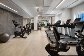 Well equipped fitness center at The Westin Philadelphia.