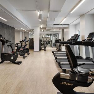 Well equipped fitness center at The Westin Philadelphia.