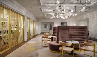 Lobby and coworking space at The Westin Philadelphia.