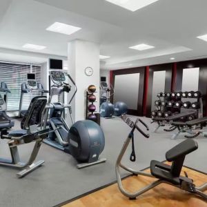 Well equipped fitness center at Hilton Garden Inn Washington DC / Georgetown Area.