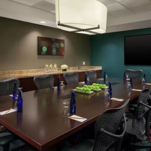 Professional meeting room at Hilton Garden Inn Washington DC / Georgetown Area.