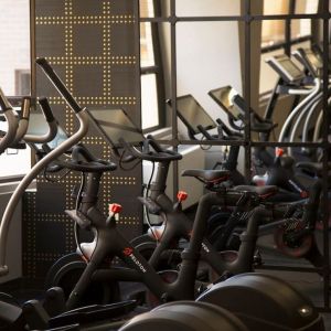 Well equipped fitness center at St Gregory Hotel.