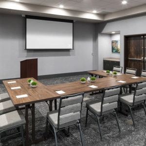 Professional meeting room at Courtyard By Marriott Houston Heights/I-10.