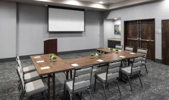 Professional meeting room at Courtyard By Marriott Houston Heights/I-10.