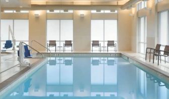 Refreshing indoor pool at Hyatt Place Portland Airport At Cascade Station.