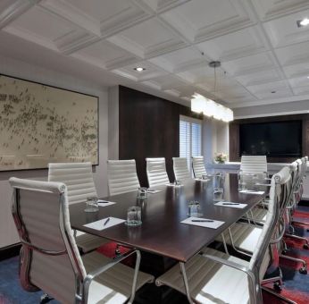 Professional meeting room at Capitol Hill Hotel.