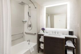 Private guest bathroom at The Westin New Orleans.