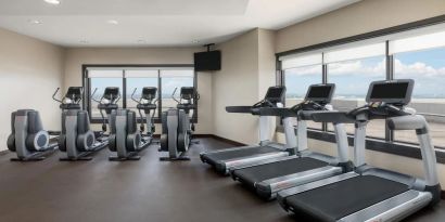 Well equipped fitness center at The Westin New Orleans.