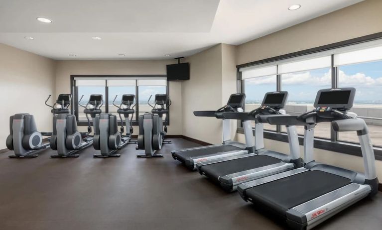 Well equipped fitness center at The Westin New Orleans.