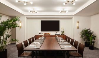 Professional meeting room at The James New York, NoMad.