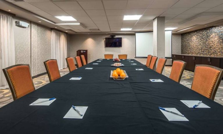 Meeting room at Best Western Premier NYC Gateway.