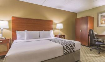 Day use room with work desk at La Quinta Inn & Suites Cleveland Airport West.