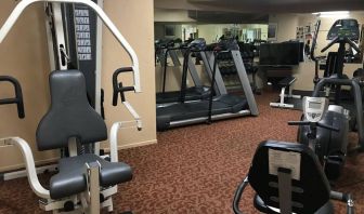 Fitness center at The Pacific Inn.