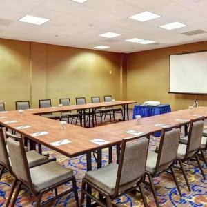 Professional meeting room at Embassy Suites By Hilton Santa Clara Silicon Valley.