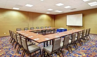 Professional meeting room at Embassy Suites By Hilton Santa Clara Silicon Valley.